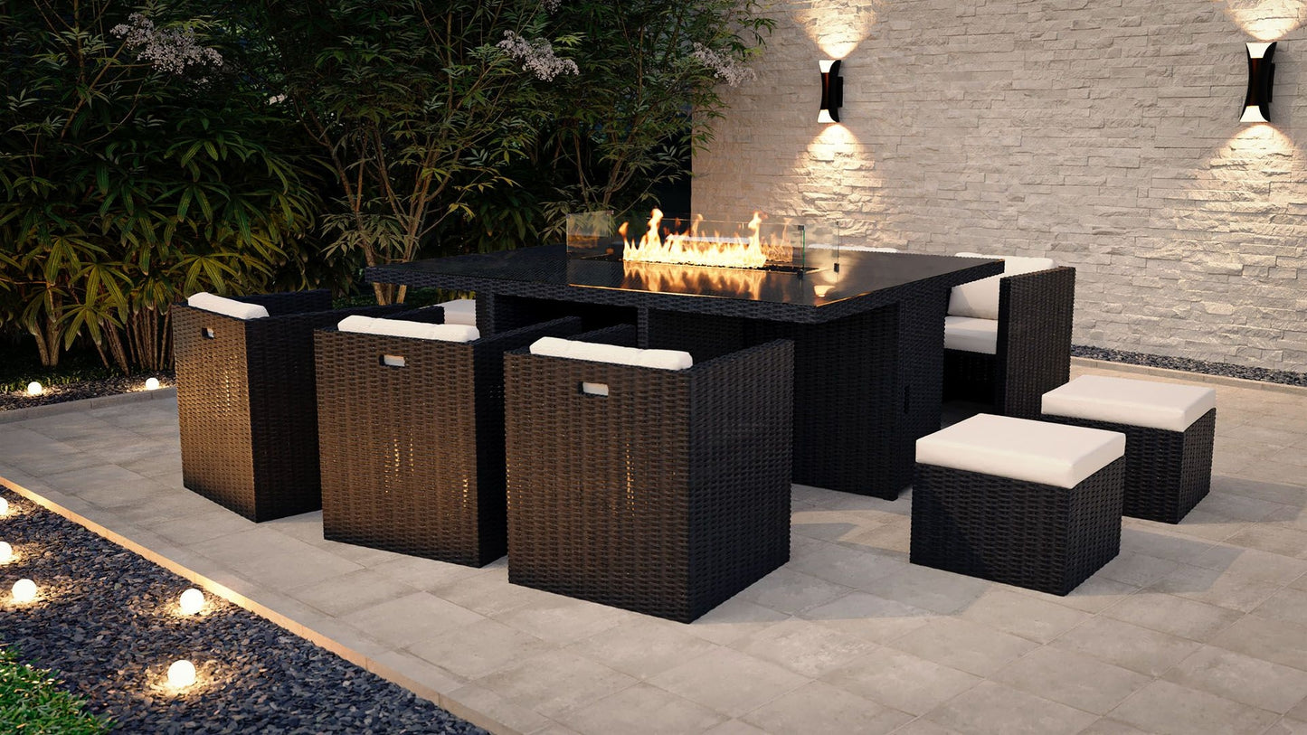 Boreas L Firepit ogrodowy zestaw stołowy L24