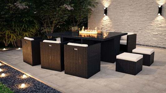 Boreas L Firepit ogrodowy zestaw stołowy L41