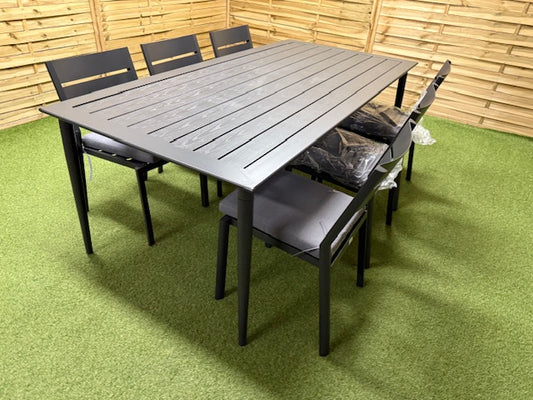 Aluset ogrodowy zestaw stołowy 78