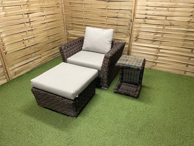 Rigantona ogrodowy fotel technorattanowy 102