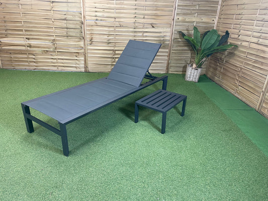Amalfi aluminiowy leżak ogrodowy 232
